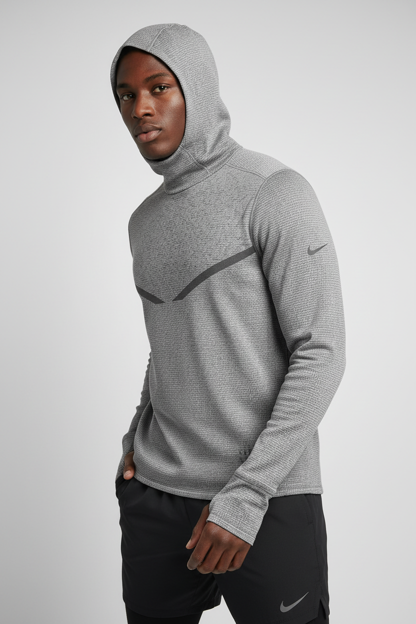 Mannequin sportif vue trois-quarts
