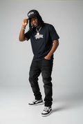 Mannequin streetwear vue trois-quarts